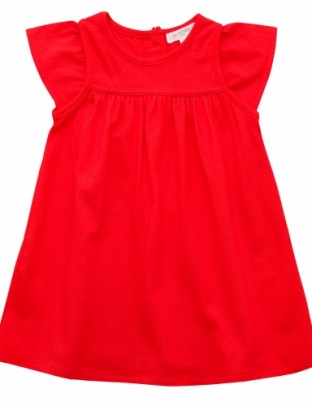 Pure Baby Bamboo Dress - Pomegranate