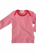 Pure Baby Easy Neck Long Sleeve - Red Stripe