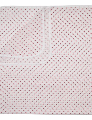 Pure Baby Muslin - Red Star