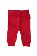 Organic Baby Leggings Red