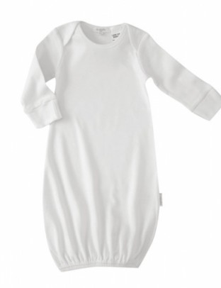 Pure Baby Sleepsuit- White