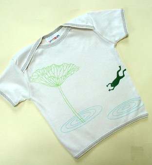 Sckoon Organic Baby & Toddler Tee - Frogs