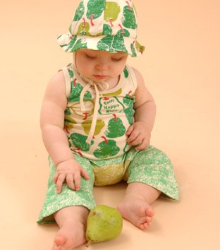 Sckoon Organic Pear Singlet