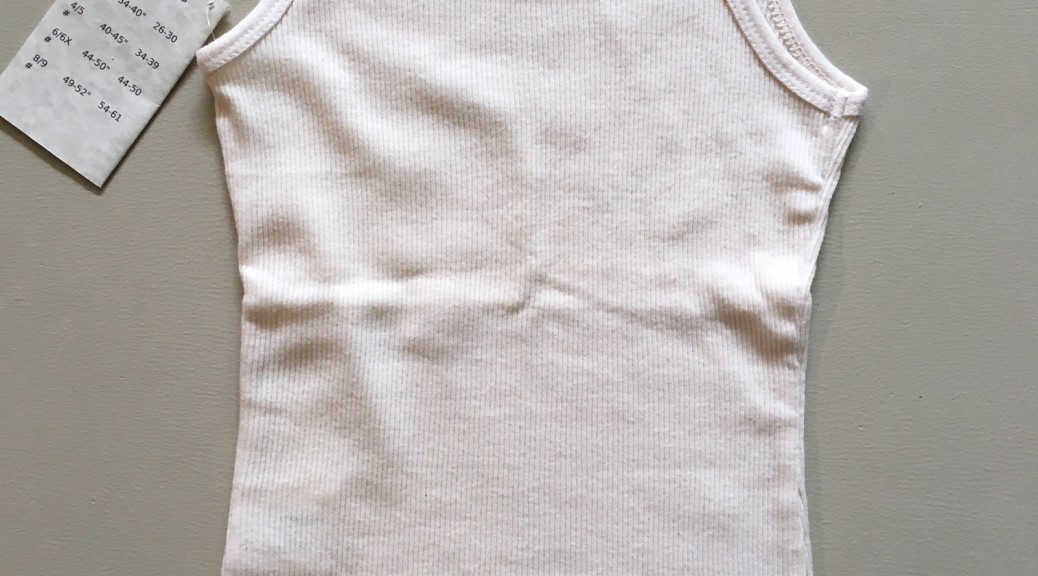 ribbed top organic cotton