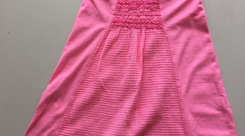 pink lapsaky sun dress